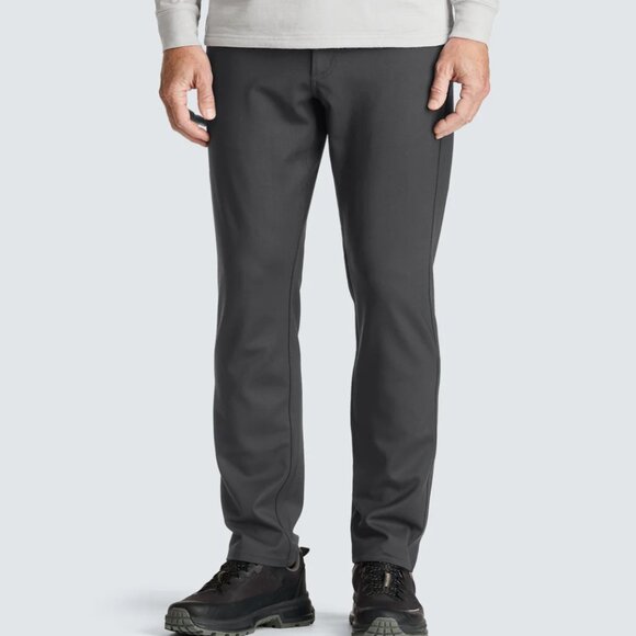 Unbound Merino Wool Travel Pants Charcoal - Picture 1 of 11